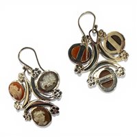 Pendientes Mandile 1922 Mujer Cammei  in Plata Conchiglia 2MORCM42 - 2MORCM42